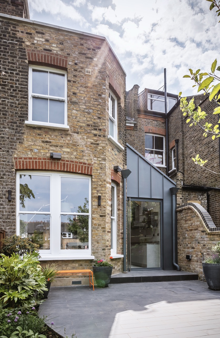 Victorian house with contemporary extension
